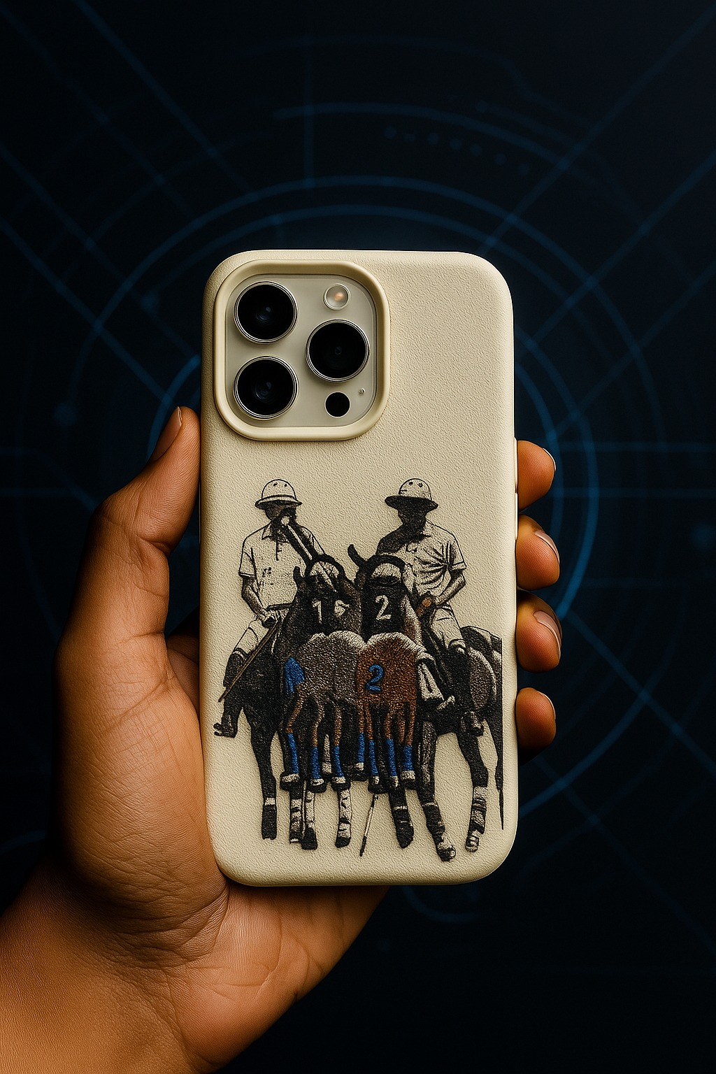 "Premium Horse Polo iPhone Back Cover – Stylish & Durable"